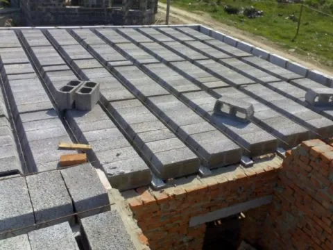 Сборно-монолитный железобетон. Вес бетона М100 — 2494 кг