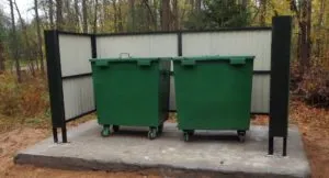 установка и вывоз мусорных контейнеров